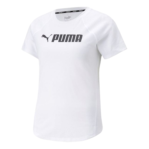 Puma Fit Logo Tee Womens White – Just Sport