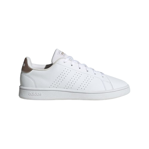 Womens white adidas shoes with black stripes online