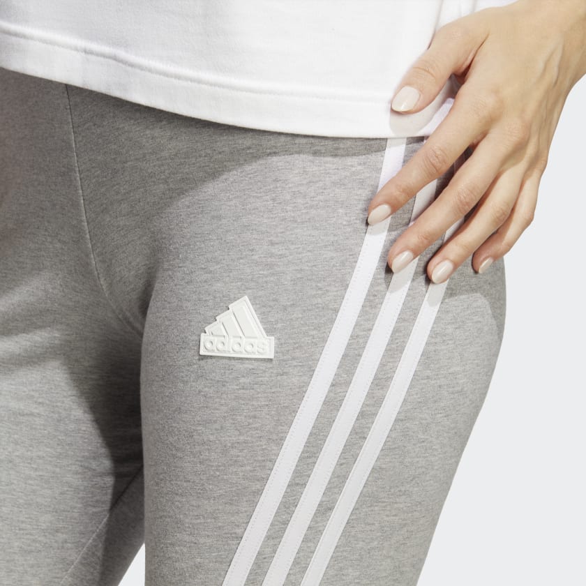 ADIDAS FUTURE ICONS -STRIPE BIKE SHORTS WOMEN GREY – Just Sport