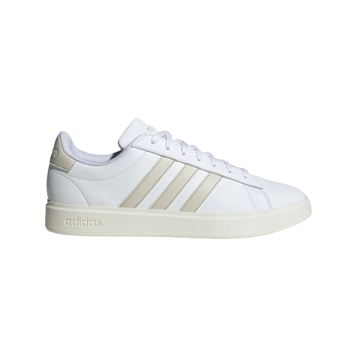 ADIDAS GRAND COURT CLOUDFOAM COMFORT SHOES MEN WHITE OFF WHITE