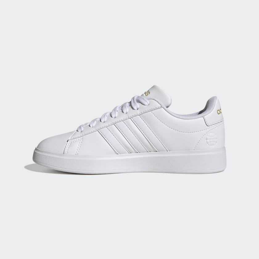 ADIDAS GRAND COURT CLOUDFOAM WOMEN WHITE GOLD