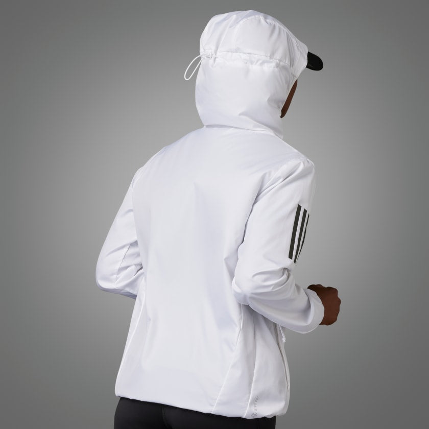 Womens white windbreaker jacket on sale