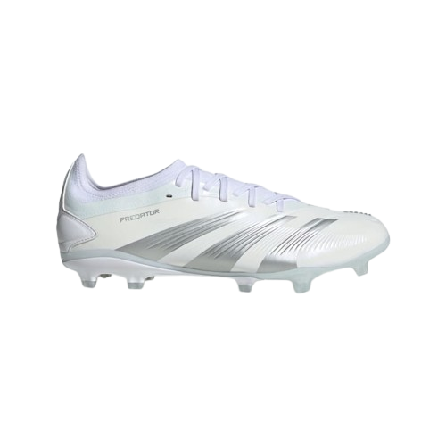 ADIDAS PREDATOR PRO FG MENS WHITE SILVER Just Sport