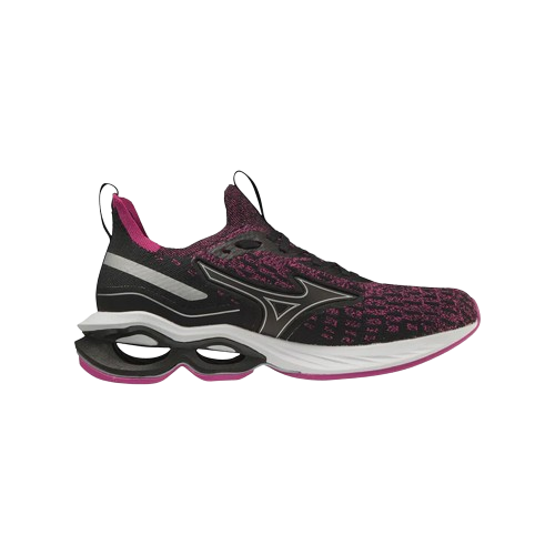 MIZUNO WAVE CREATION 23 WAVEKNIT WOMEN BLACK Just Sport
