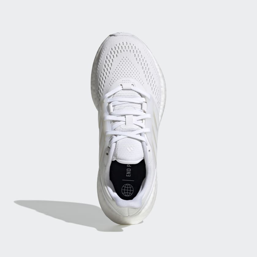 Pure boost white grey top
