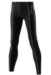 Sportskins She Black And Blue Long Tights
